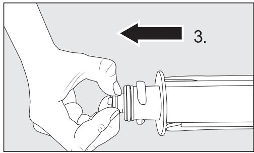MIELE KF 2912 Vi - Cleaning the water filter (IntensiveClear 2.0 mesh filter) (see "Optional accessories") - 2