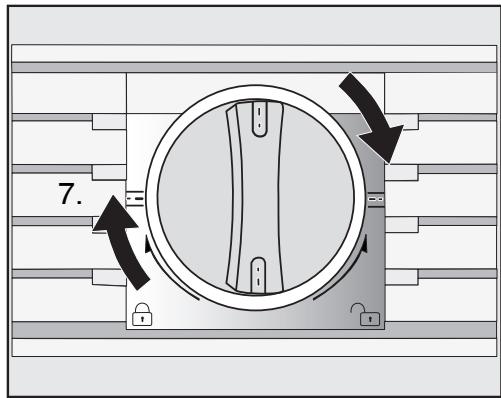 MIELE KF 2912 Vi - Changing the water filter - 4