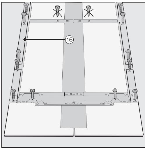 MIELE KF 2912 Vi - Preparing the cabinet fronts - 9