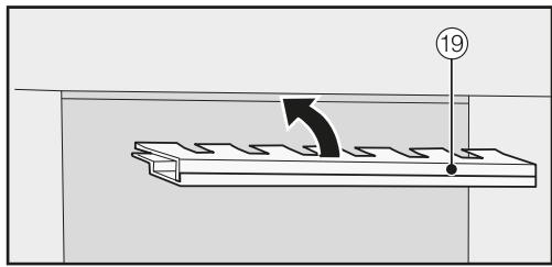 MIELE KF 2912 Vi - Mounting the retaining brackets - 8