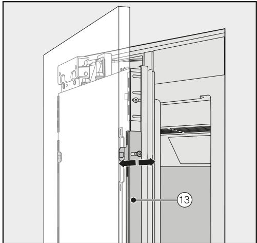 MIELE KF 2912 Vi - Preparing the cabinet fronts - 15