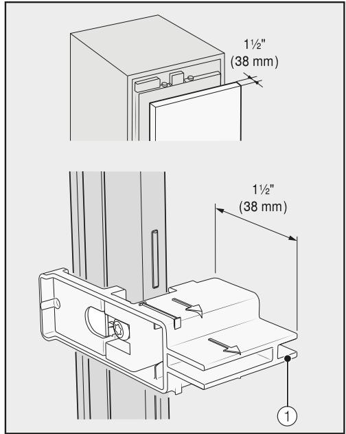 MIELE KF 2912 Vi - Aligning the refrigeration appliance - 2