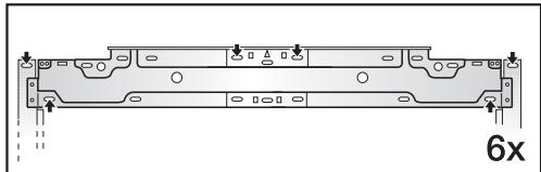 MIELE F 2412 Vi - Preparing the cabinet fronts - 8
