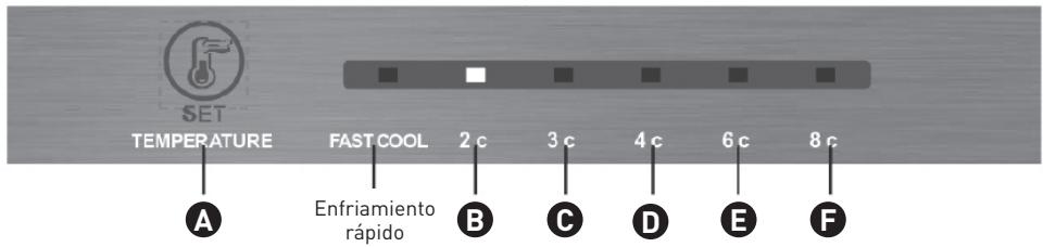 VALBERG CNF 270 F W625C  -  CNF 270 F W625C2 - Regule la temperatura - 1