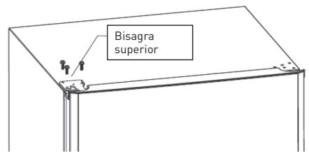 VALBERG CNF 270 F W625C  -  CNF 270 F W625C2 - AVISO: Cuando retire la puerta, procure que la arandela situada entre la bisagra central y la parte inferior de la puerta del congelador no se pierda. - 6