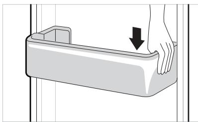 LG GCD5711PS  -  GCD5711PS - Remontage du panier de portedu réfrigérateur - 1