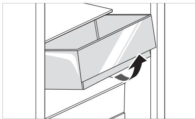 LG GCD5711PS  -  GCD5711PS - Nettoyage du bac à légumes Retrait du bac à légumes - 1