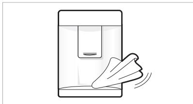 LG GCD5711PS  -  GCD5711PS - Cleaning the Water Dispenser Cleaning the Dispenser Tray - 1