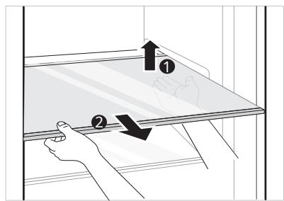 LG GCD5711PS  -  GCD5711PS - Cleaning the Shelf Removing the Fridge Shelf - 1