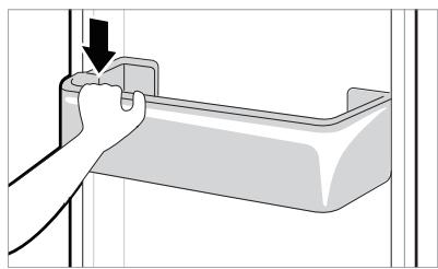 LG GCD5711PS  -  GCD5711PS - Refitting the Fridge Door Basket - 2