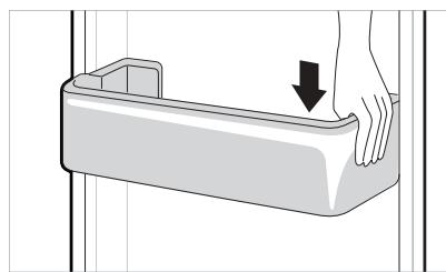 LG GCD5711PS  -  GCD5711PS - Refitting the Fridge Door Basket - 1