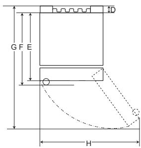 LG GCD5711PS  -  GCD5711PS - Dimensions and Clearances - 3