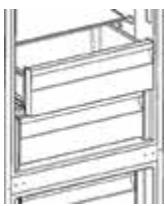 VALBERG CNF 330 F W701T  -  CNF 330 F W701T - Extracción del estante enfiador - 1