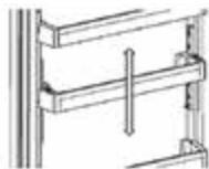 VALBERG CNF 330 F W701T  -  CNF 330 F W701T - - Estantería de puerta ajustable - 2