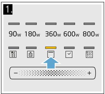 BALAY 3CG4172X0 - Setting the grill - 1
