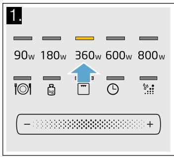 BALAY 3CG4172X0 - Setting the microwave and grill - 1