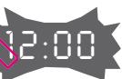 BRANDT GE2607B - Clock Setting - 5