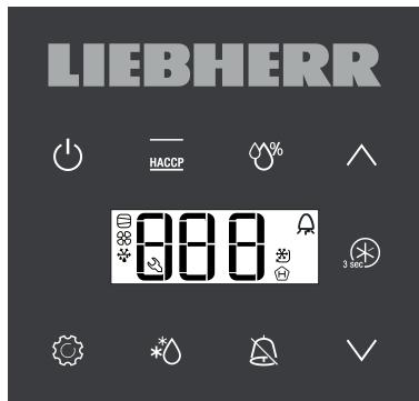 LIEBHERR GKPv 6573 - GKPv 6570 - Éléments de commande et de contrôle - 1