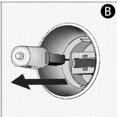 BEKO BIE25300X - If your oven is equipped with a round lamp: - 3