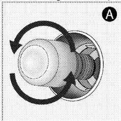 BEKO BIE25300X - If your oven is equipped with a round lamp: - 2