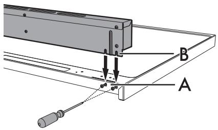 SMEG B901GMXI9 - Assembling the upstand - 2