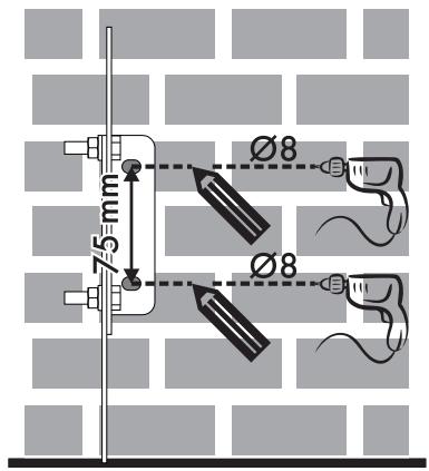 SMEG B901GMXI9 - Fastening to the wall - 8