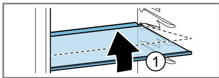 BOSCH KIN86SFE0 - KIN86SFE0-B - Removing the shelf - 1