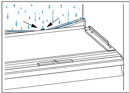 BOSCH KIN86SFE0 - KIN86SFE0-B - Cleaning the condensation channel and drainage hole - 1