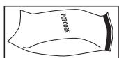 SHARP YC-MS02EW - Important Information about Microwave Popcorn Feature: - 2