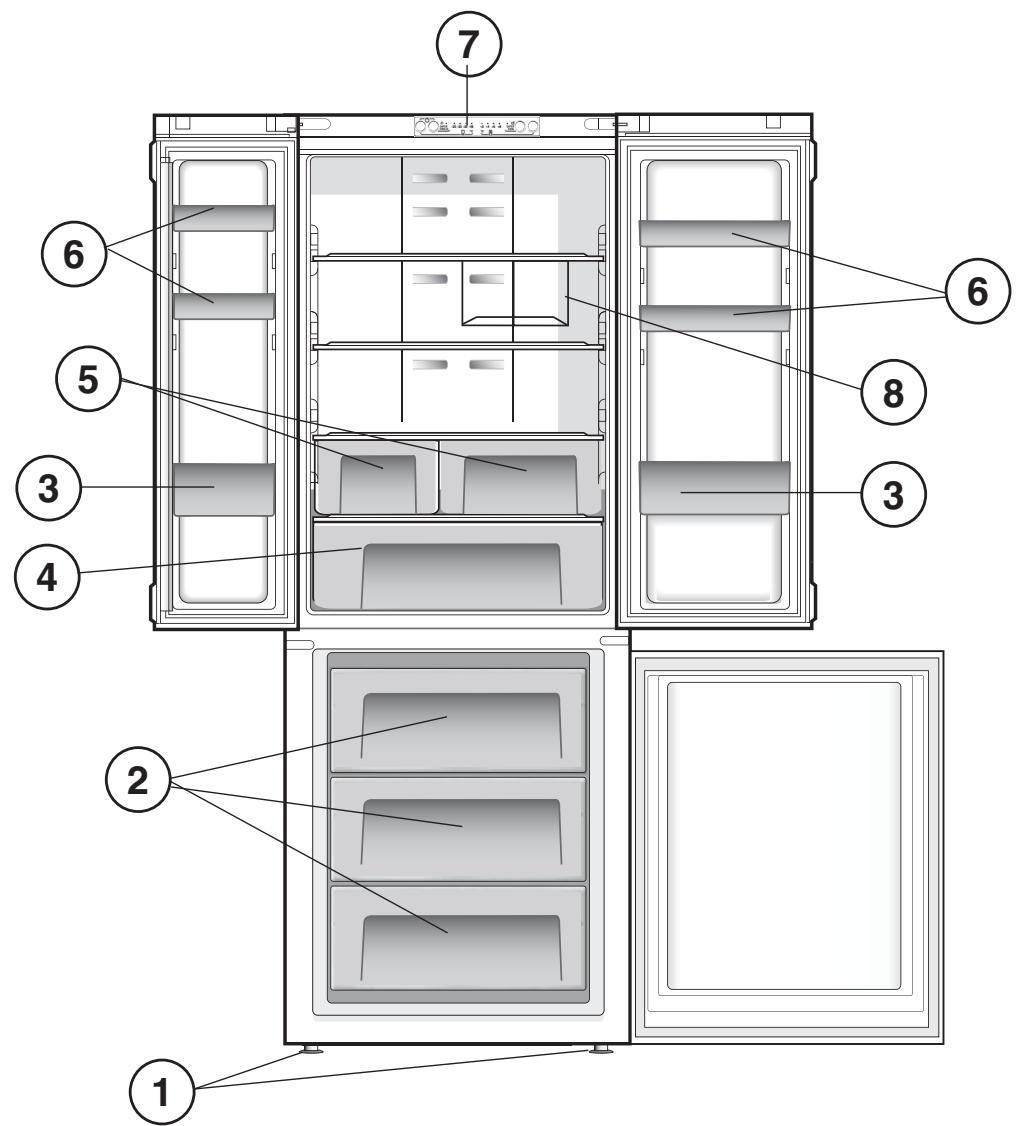 HOTPOINT E3D AAA X  -  E3D AAA X - IT - 1