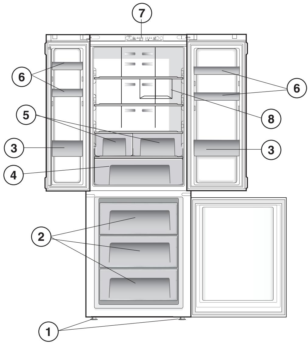 HOTPOINT E3D AAA X - E3D AAA X - Vista en conjunto - 1