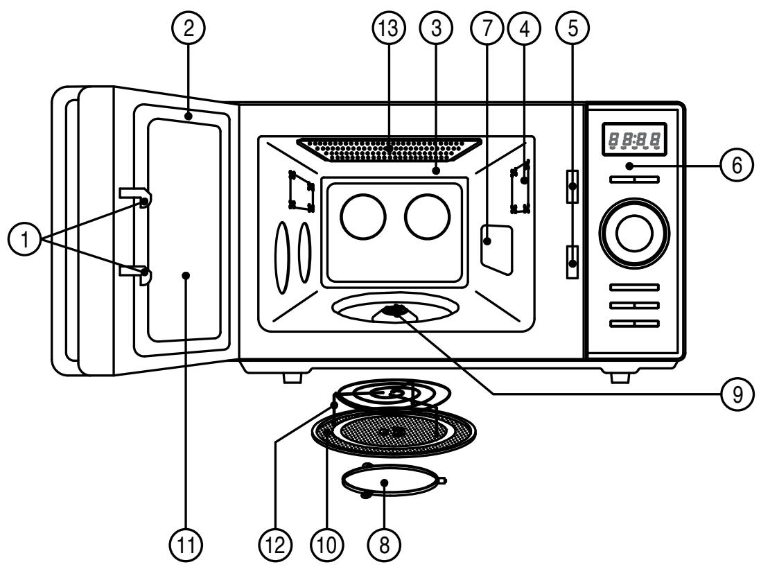 DAEWOO KOG-9GLK - DIAGRAMME DES CARACTÉRISTIQUES - 1