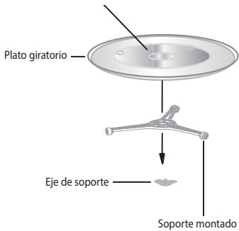 ECG MTM 2073 GWE - INSTALACION DEL PLATO GIRATORIO - 1