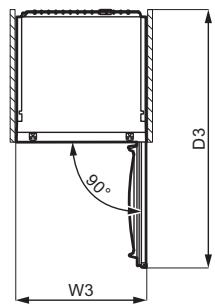 AEG SFB688F1AS - SFB688F1AF - Dimensions - 4