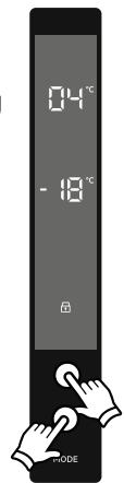 AEG RCB646E3MB - RCB646E3MX - RCB646E3MB - Deactivating Child Lock - 1