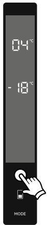 AEG RCB646E3MB - RCB646E3MX - RCB646E3MB - Parametrat e temperatures sengrirësit - 2