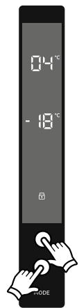 AEG RCB646E3MB - RCB646E3MX - RCB646E3MB - Deaktivace dětského zámku - 1