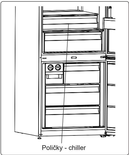 AEG RCB646E3MB - RCB646E3MX - RCB646E3MB - ! Nevkladejte potraviny, které chcete zmrazit nebo zásobníky na led, v kterych chcete pripravit led. - 1