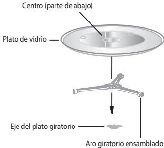 ECG MTM 1774 BE - INSTALACION DEL PLATO GIRATORIO - 1