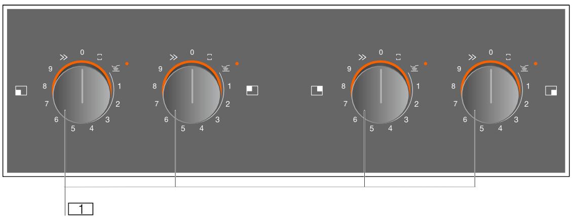 GAGGENAU VI262120  -  VI262120 - Het bedieningspaneel - 1