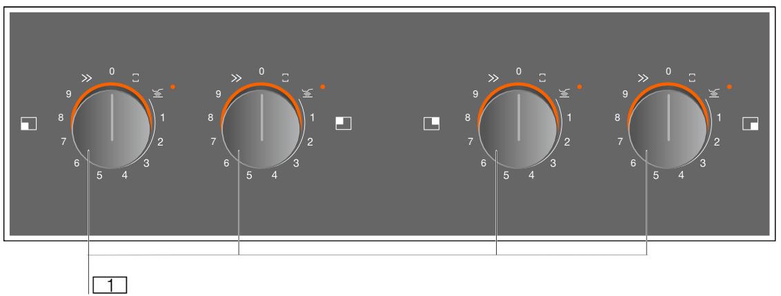 GAGGENAU VI262120 - VI262120 - Le bandeau de commande - 1