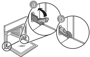 WHIRLPOOL OAKZ9 380 C IX - OAKZ9 380 C IX - REMOVING AND REFITTING THE DOOR - 3
