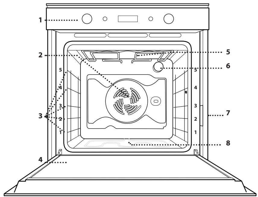 WHIRLPOOL OAKZ9 380 C IX - OAKZ9 380 C IX - DESCRIPCION DEL PRODUCTO - 1