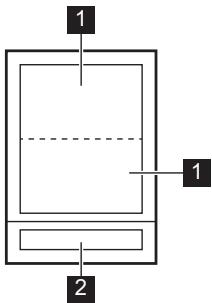 AEG ITE42600KB - ITE42600KB - Cooking surface layout - 1