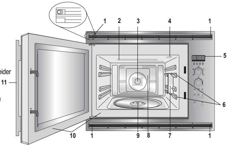 ZANUSSI ZBC40440XA - MAGNETRONOVEN & TOEBEHOREN - 1