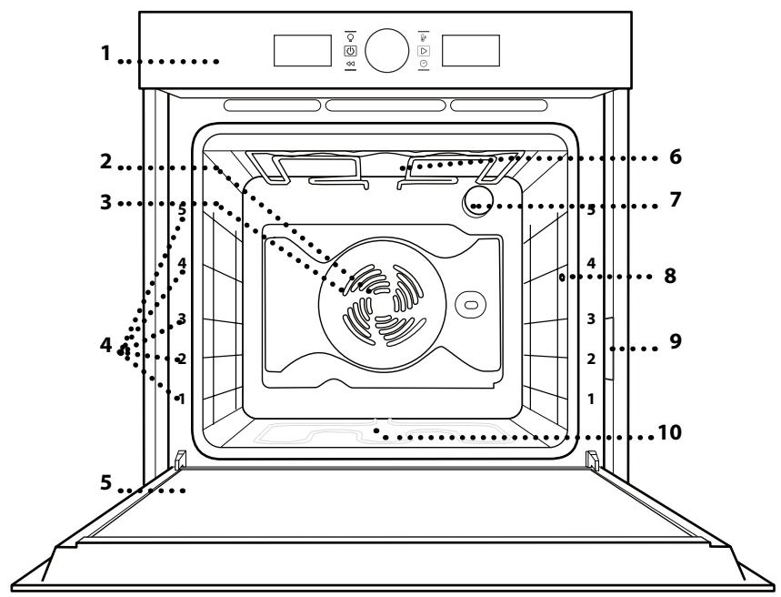 WHIRLPOOL AKZ9 7940 IX  - AKZ9 7940 IX - DESCRÊÇÃO DO PRODUCTO - 1