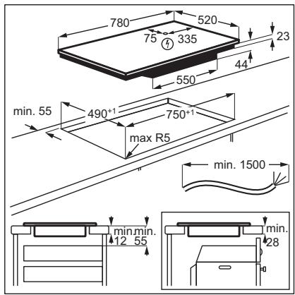 ELECTROLUX EIV84550  -  EIV84550 - Montaggio - 2