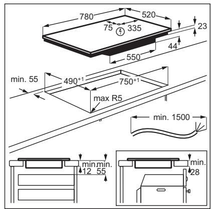 ELECTROLUX EIV84550  -  EIV84550 - Montimi - 2