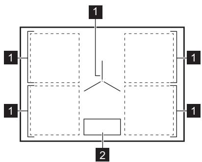 ELECTROLUX EIV84550  -  EIV84550 - Anordnung der Kochflächen - 1