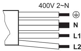 ELECTROLUX EIV84550  -  EIV84550 - Raccordement biphasé - 2